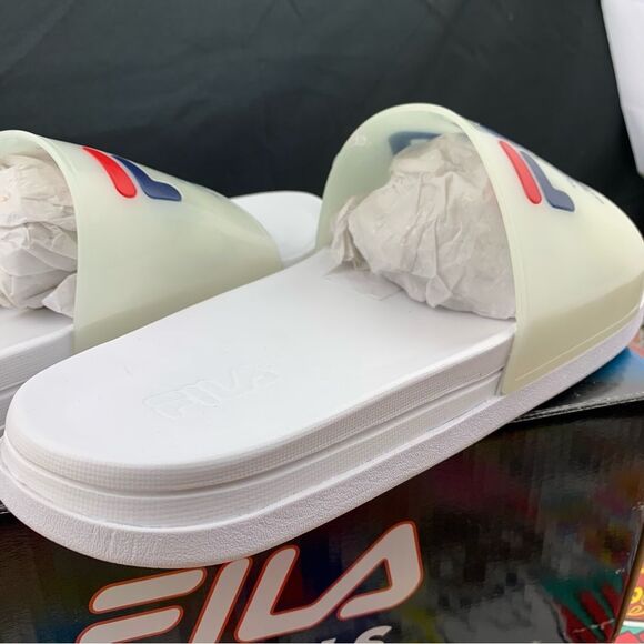 Fila Drifter Lux Clear Slides Size 10 Women's - Picture 3 of 11